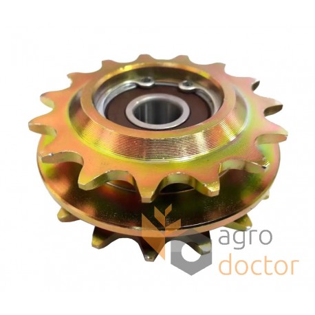 Double sprocket with a bearing AC819062 suitable for Kverneland - T15/T15