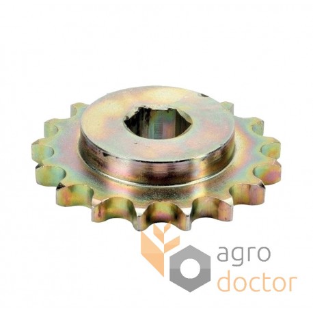 Chain sprocket under the hexagonal shaft AC820788 suitable for Kverneland, T17