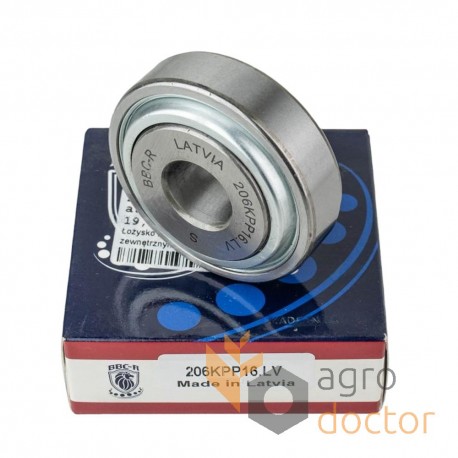 206KPP16.LV [BBC-R Latvia] Radial insert ball bearing