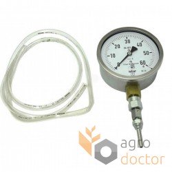 Manometer AC827074 - positive pressure, assembly, suitable for Kverneland planter