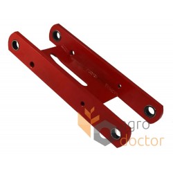 Parallelogram bracket AC819179 - complete with bushings, suitable for Kverneland seed drill