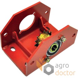 Bracket AC819950 - mounting section, assembled, suitable for Kverneland planter