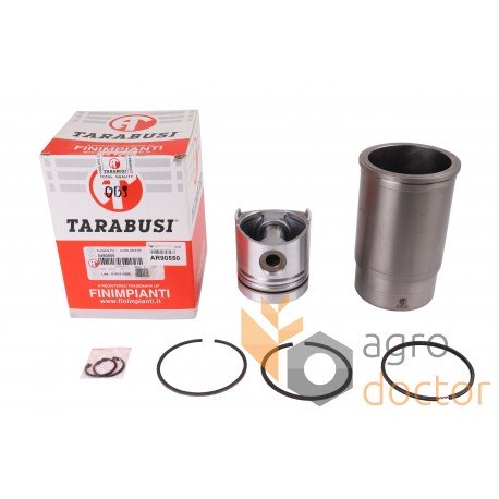 Piston-Liner Kit AR90550 John Deere, 3 rings [Tarabusi]