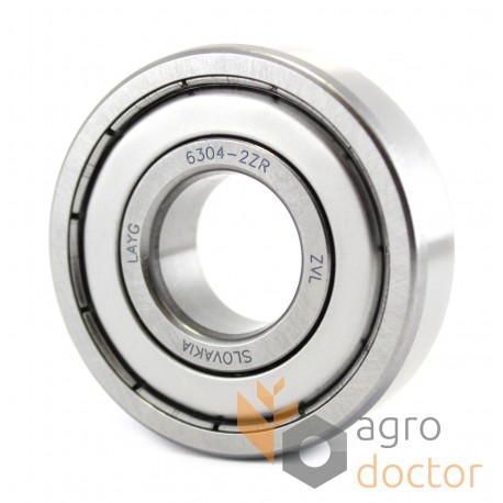 6304-2ZR [ZVL] Deep groove ball bearing