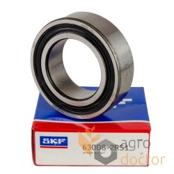 63008 2RS [SKF] F04010346 suitable for Gaspardo - Deep groove ball bearing