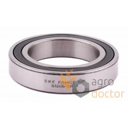 61906 2RS (6906-2RS) [SKF] F04010309 adaptable pour Gaspardo - Roulement à billes à gorges profondes