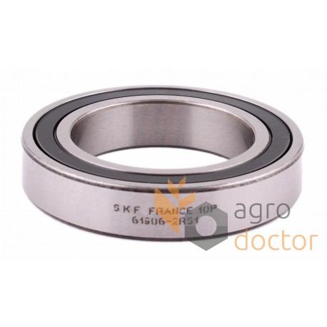 61906 2RS (6906-2RS) [SKF] F04010309 suitable for Gaspardo - Deep groove ball bearing