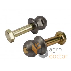 Screw KK071259 - with a round head (2 pcs in a set), suitable for Kverneland M16õ90