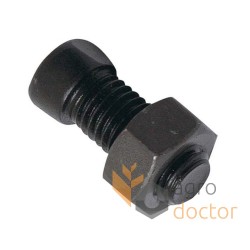 Bolt KK013346 - (2 cotters), with a nut, suitable for Kverneland M14x50