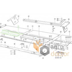 517129 Header finger bar shield fits for Claas