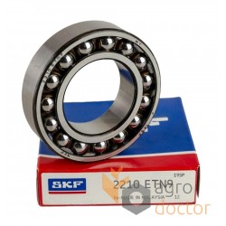 F04010050 Gaspardo Double row ball bearing 2210 ETN9 [SKF]