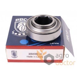 205KRR2.LV [BBC-R Latvia] Hex bore insert ball bearing