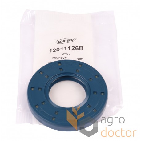 Oil seal 25х52х7 BASL HNBR - 12011126B [Corteco]