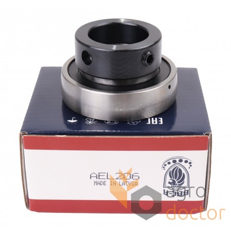 AEL206 | GRAE30NPPB [BBC-R Latvia] Radial insert ball bearing, hexagonal bore