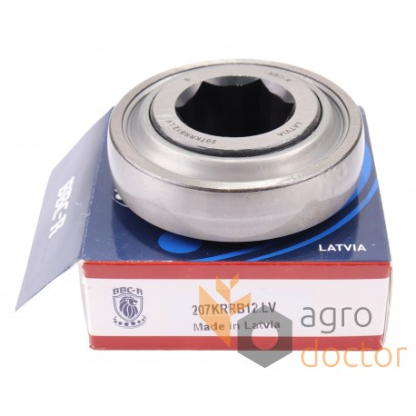 207KRRB17 207KRRB17.LV [BBC-R Latvia] Hex bore insert ball bearing