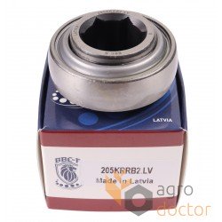 205KRRB2 205 KRRB2 [BBC-R Latvia] Hex bore insert ball bearing