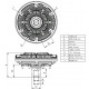 مروحة المحرك الغرائية لمحرك RE164619 John Deere [Cojali]