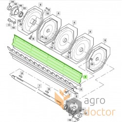 Liston  Z105139 adecuado para John Deere [Original]