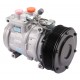 Air conditioner compressor for agricultural machinery AH169875 - John Deere DCP99510 (Denso)