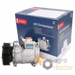 Air conditioning compressor RE69716 suitable for John Deere 12V (Denso)