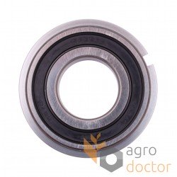 6205-2RSNR [Koyo] Sealed ball bearing with snap ring groove on outer ring