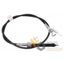 Clutch push pull cable 284283A1 suitable for CNH. Length - 1800 mm