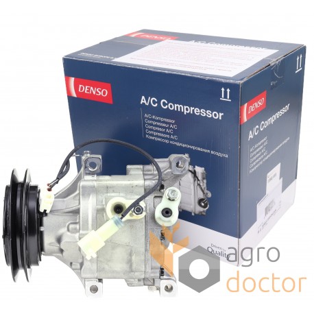 Air conditioning compressor MIA10078 suitable for John Deere 12V (Denso)