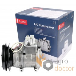 Compresseur de climatisation 4250721180 adaptable pour Komatsu 24V (Denso)