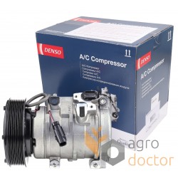Compressor de aire acondicionado 259-7243 adecuado para CAT-Caterpillar 12V (Denso)