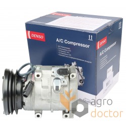 Compressor de aire acondicionado 259-7244 adecuado para CAT-Caterpillar 12V (Denso)