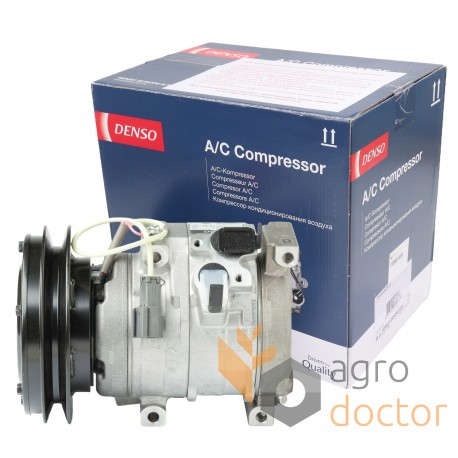 Air conditioning compressor 20Y8101260 suitable for Komatsu 24V (Denso)