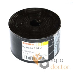 Rubber sealing strip for shaker shoe 554824 suitable for Claas [Original]