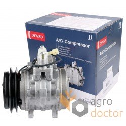 Compressor de aire acondicionado T007087293 adecuado para KUBOTA 12V (Denso)