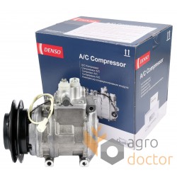 Compressor de aire acondicionado 3377050051 adecuado para KUBOTA 12V (Denso)