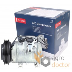 Compressor de aire acondicionado 0021894190 adecuado para Claas 12V (Denso)