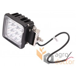 Faro adicional LED 27 W , blue light, for the sprayer boom Claas, JD, Case