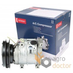 Air conditioning compressor X4436025 suitable for Komatsu 24V (Denso)