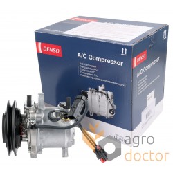 Compressor de aire acondicionado 2834170 adecuado para CAT-Caterpillar 12V (Denso)
