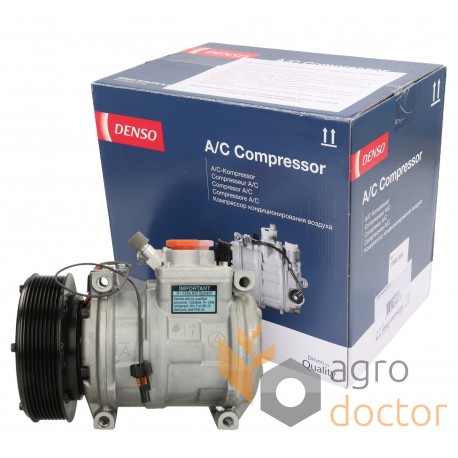 Air conditioning compressor AT172975 suitable for John Deere 24V (Denso)