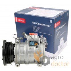 Compressor de aire acondicionado RE196923 adecuado para John Deere 12V (Denso)