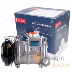 Compressor de aire acondicionado RE46657 adecuado para John Deere 12V (Denso)