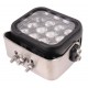 Universal LED headlight for sprayer boom, 110 W, blue light