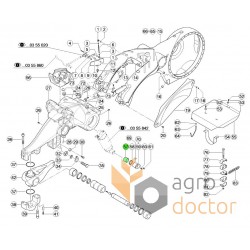 Bushing 17002630 suitable for Claas [Original]