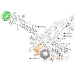 Spacer 0017000990 Claas [Original]