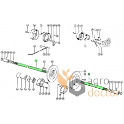 Intermediate drive shaft 769981 suitable for Claas [Original]