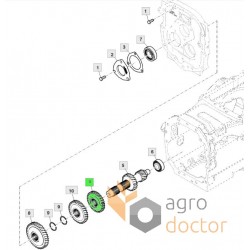 Gear YZ90291 suitable for John Deere