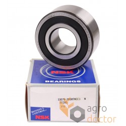 Double row ball bearing 3307B-2RSRTNGC3 - 215960 suitable for Claas [NSK]