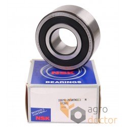 Double row ball bearing 3307B-2RSRTNGC3 - 215960 suitable for Claas [NSK]