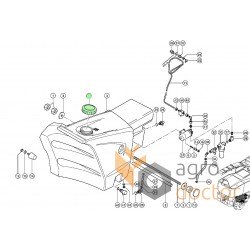Water tank cover 140478 suitable for Claas [Original]