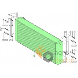 radiator 068588 suitable for Claas